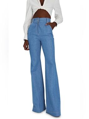 Sergio Hudson high rise boot cut flared jeans NWOT 4